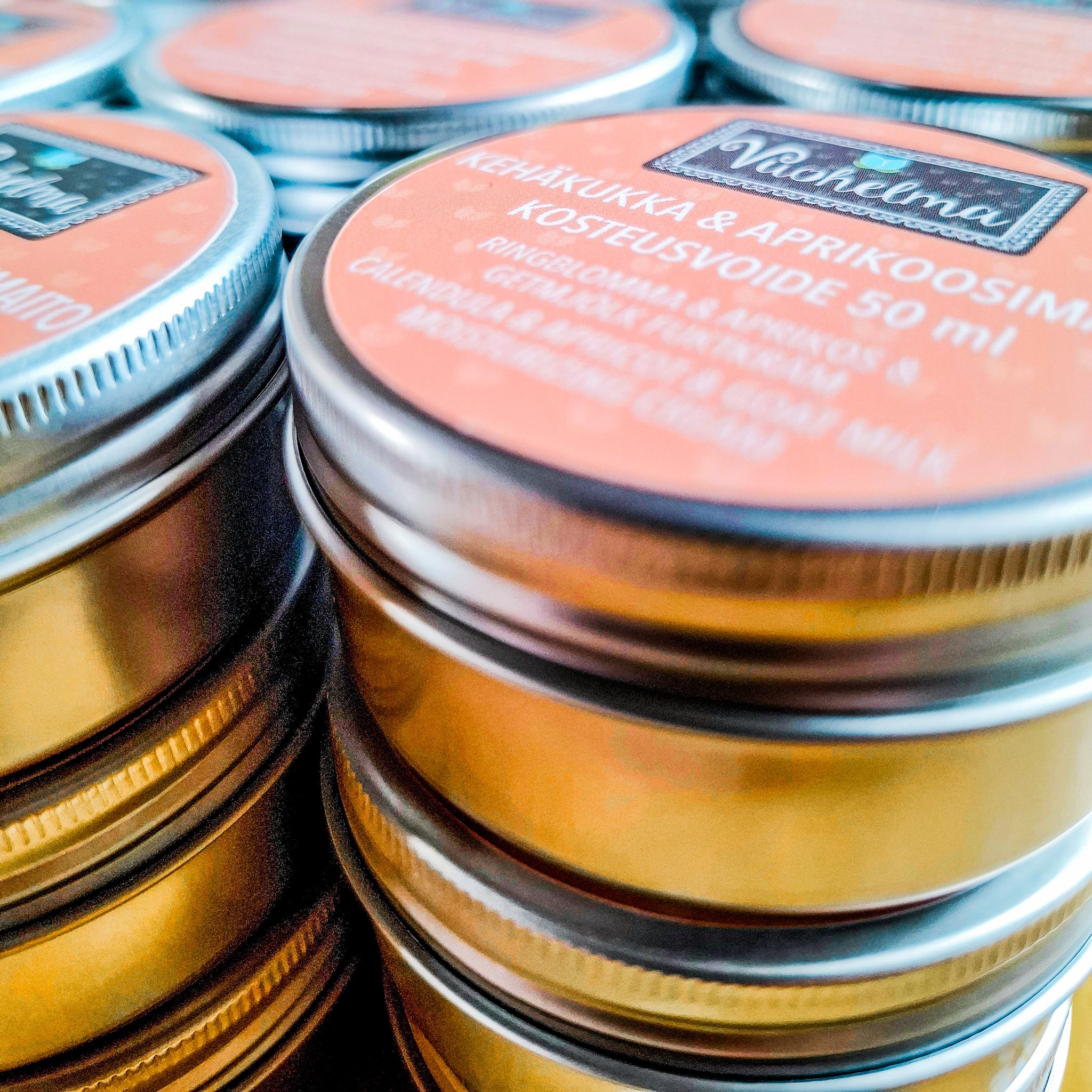 Täyteläinen kosteusvoide Kehäkukka & Aprikoosimaito 50 ml