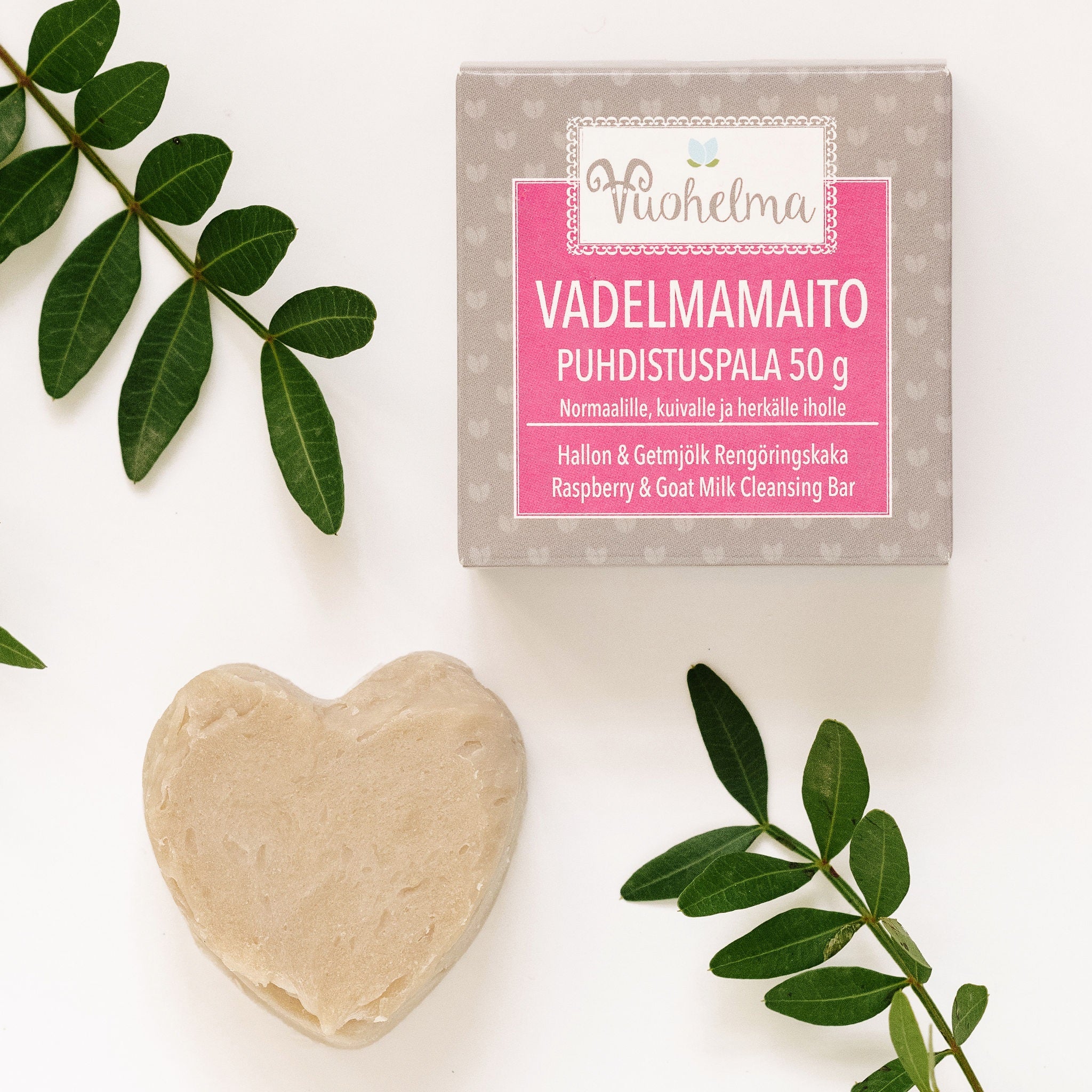 Puhdistuspala Vadelmamaito 50 g