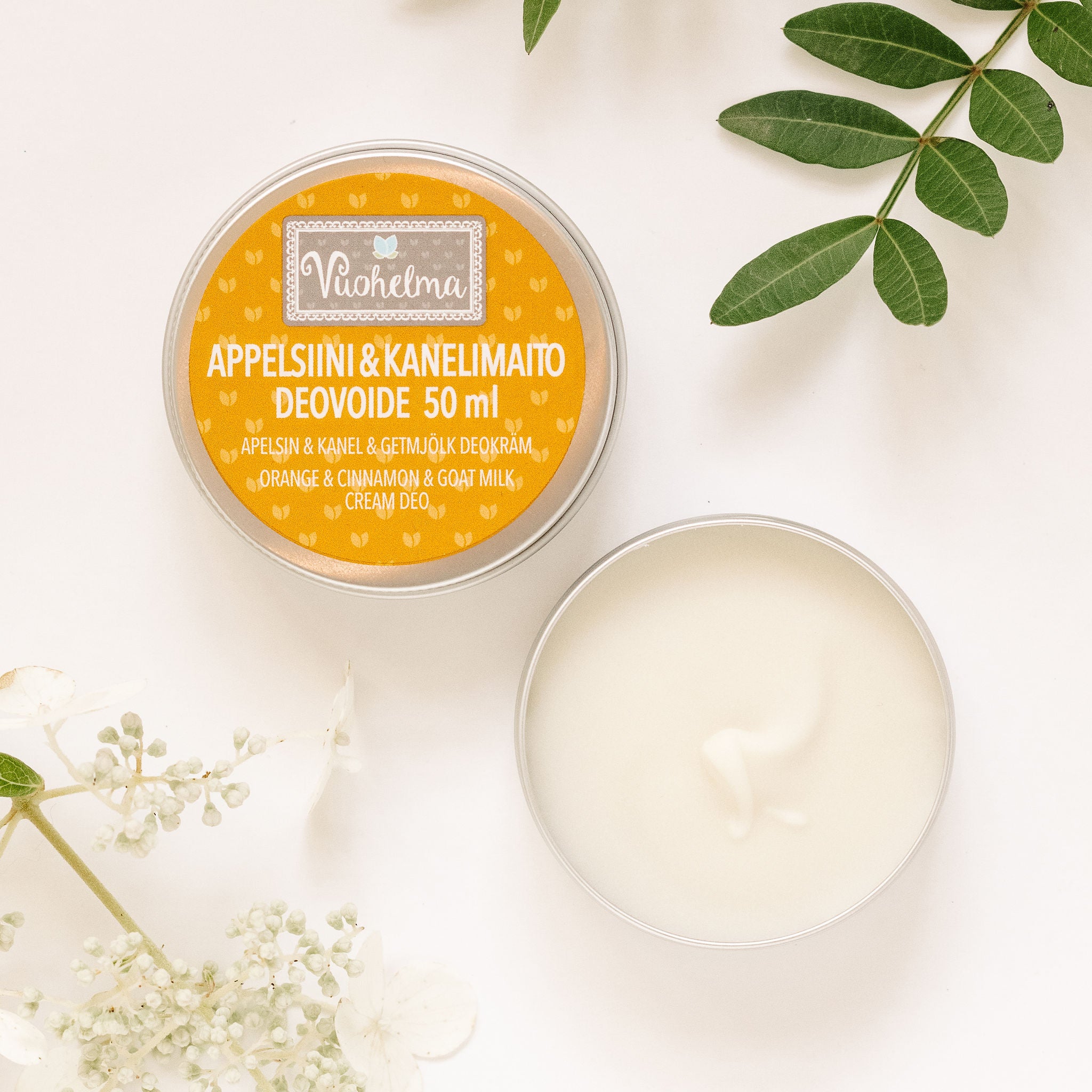 Deovoide Appelsiini & Kanelimaito 50 ml